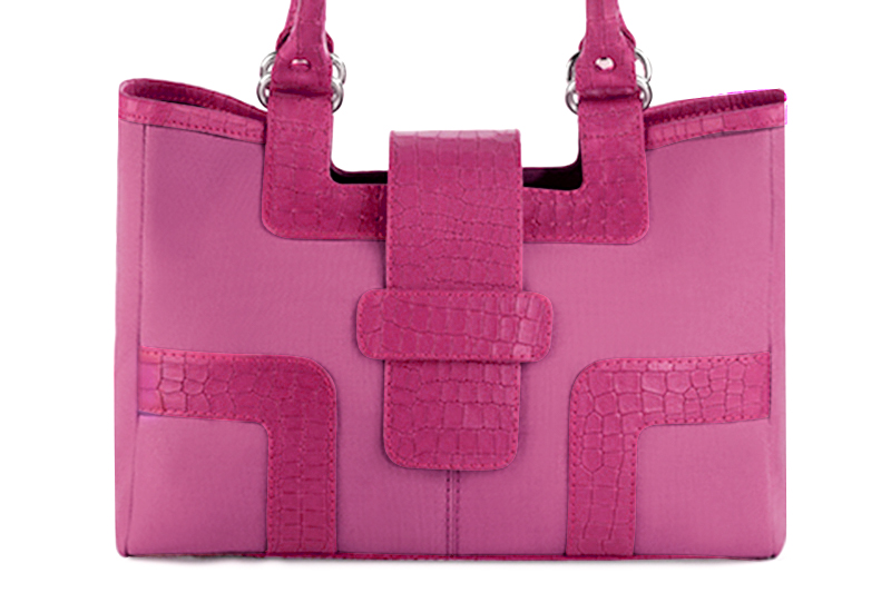 Fuschia pink dress handbag for women - Florence KOOIJMAN